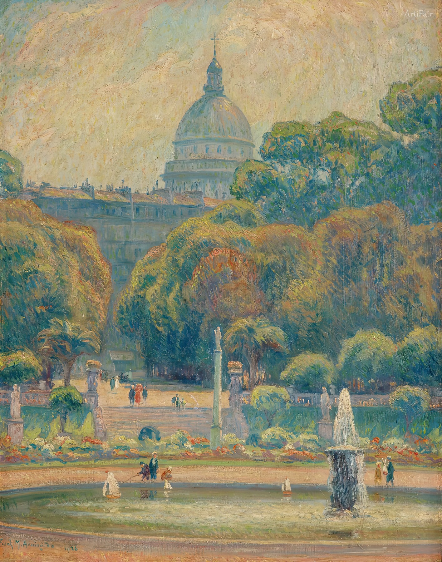 Lucemburské zahrady, Paříž