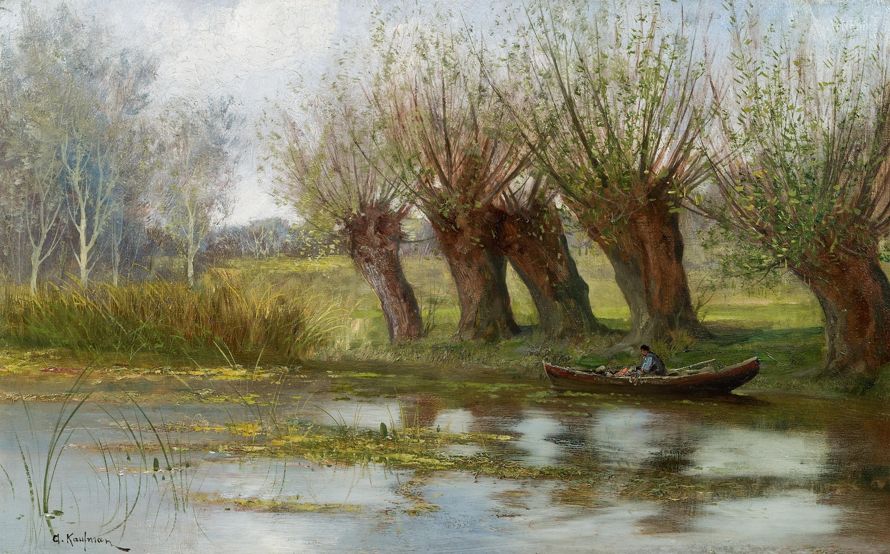 Salici sul lago