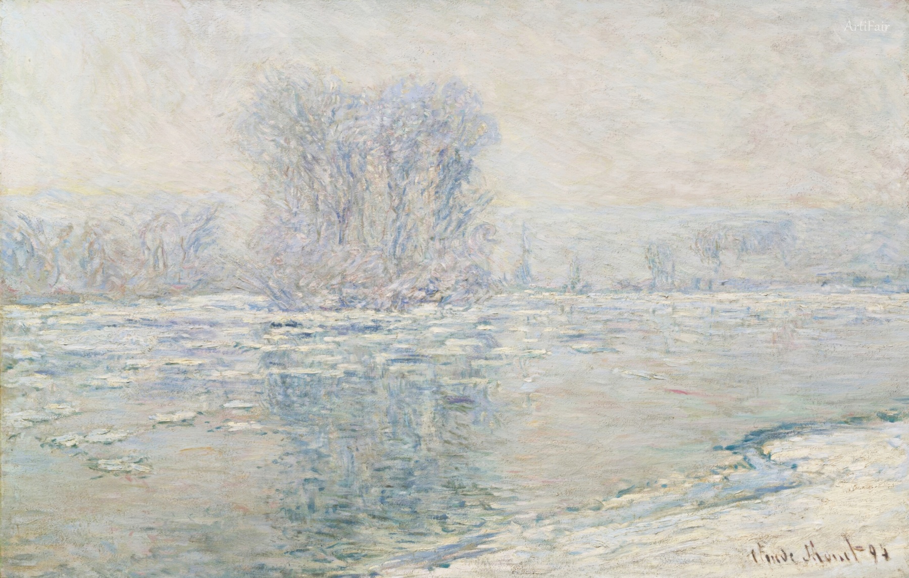 Ice Floes, White Effect