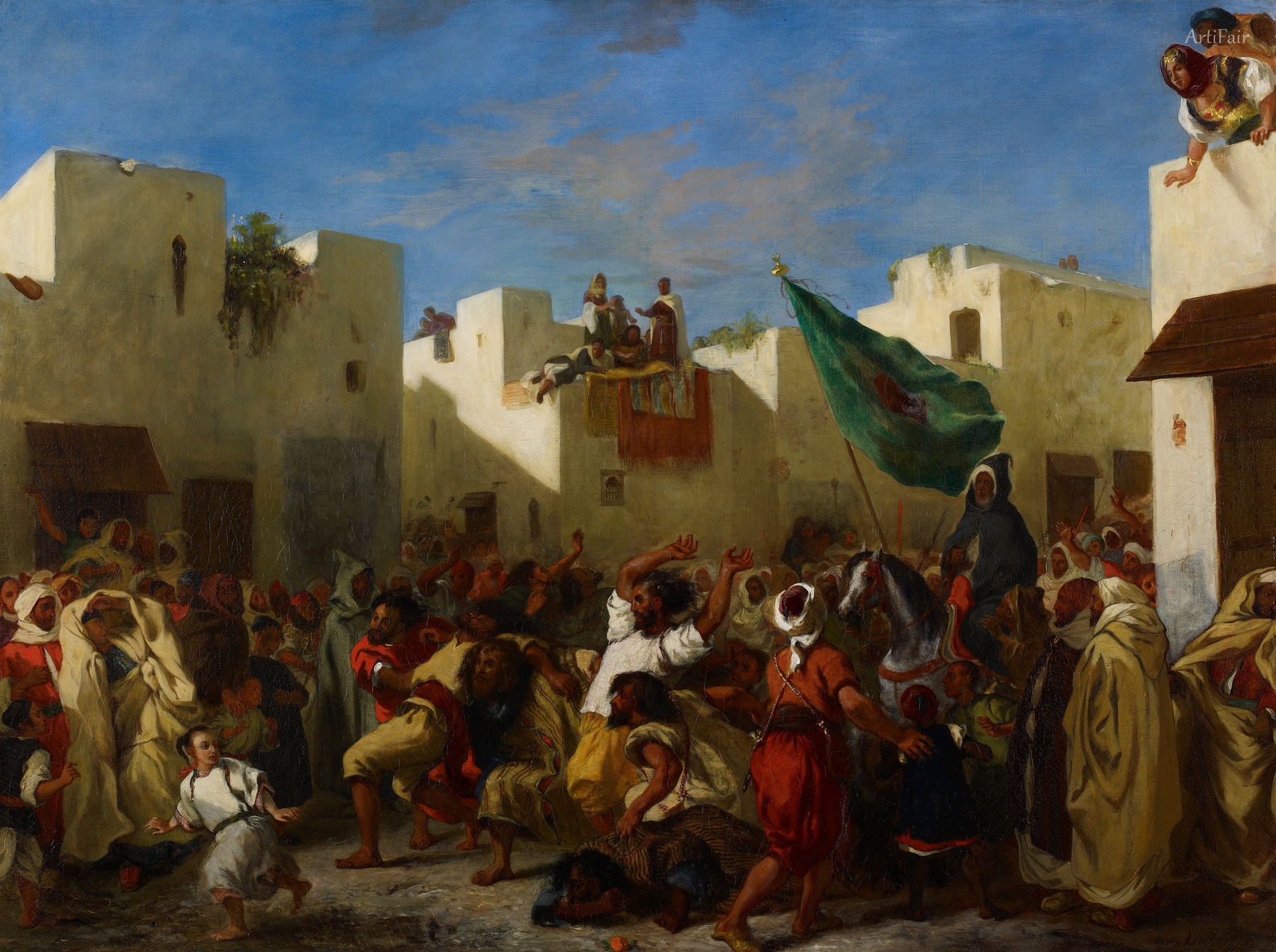 Orang yang Mengalami Kejang di Tangier