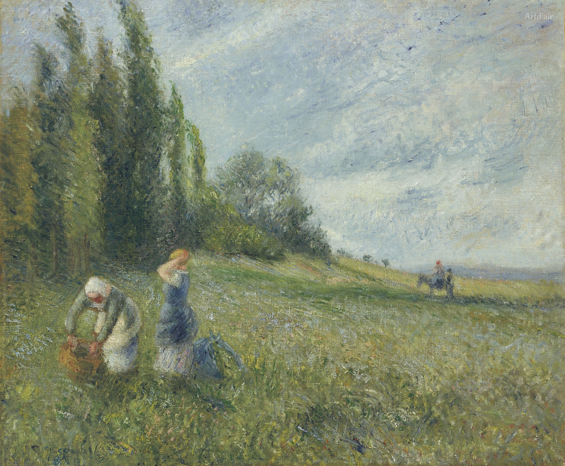 Peasants in the Fields, Pontoise