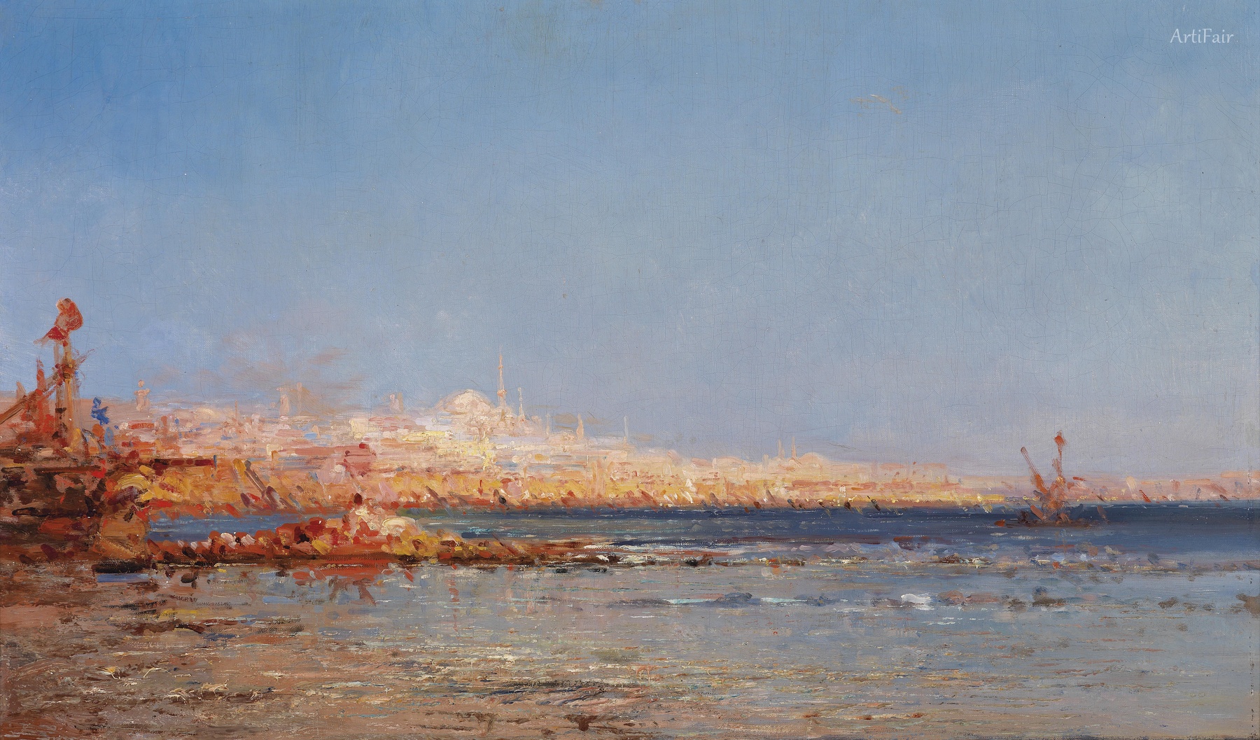 Pohled na Konstantinopol