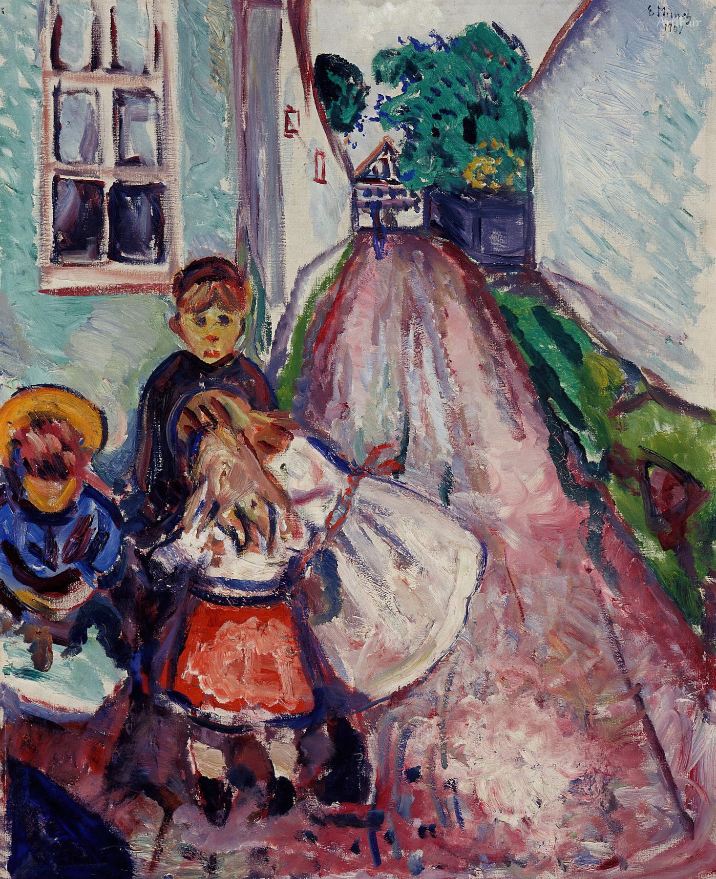 Street in Warnemünde 1907
