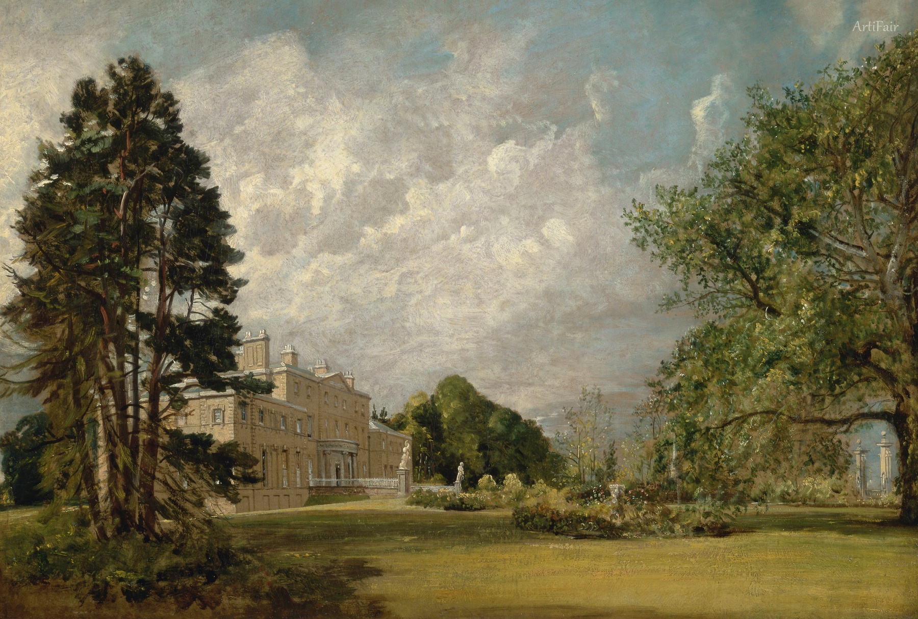 Malvern Hall, Warwickshire 1820