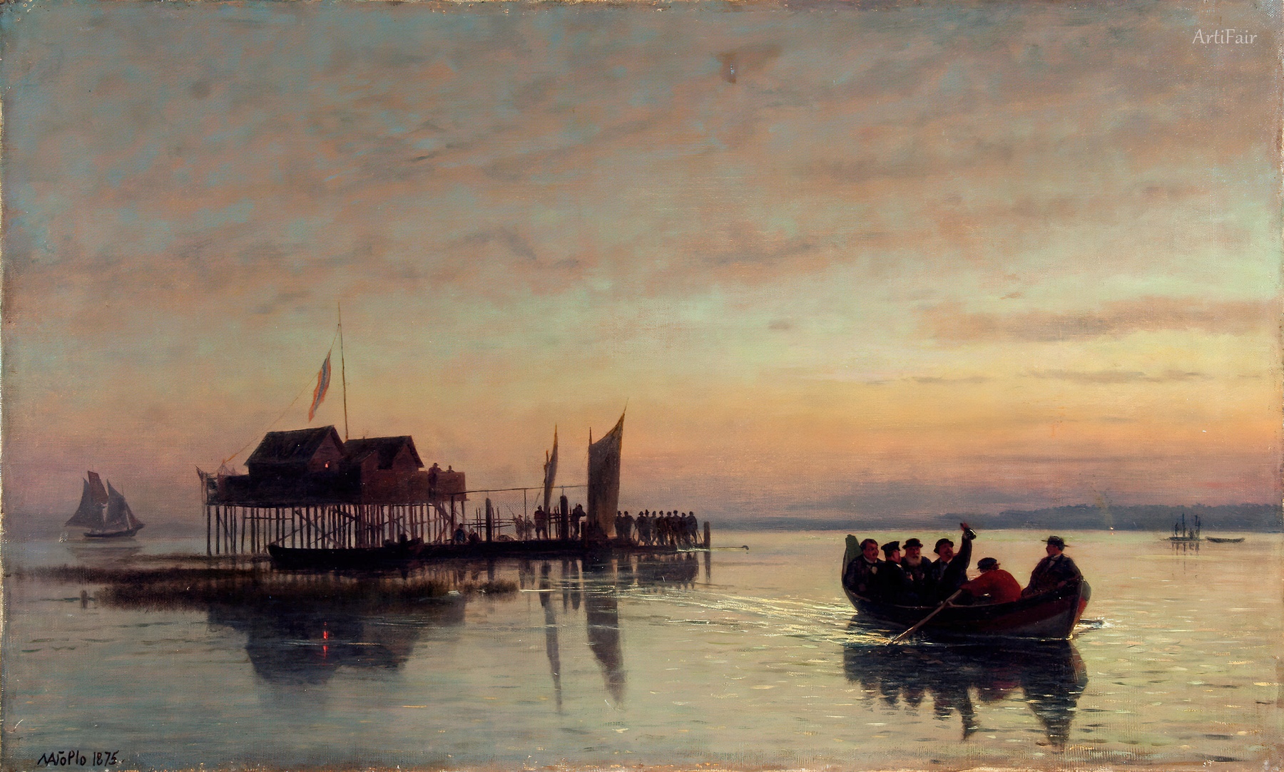 Fishing Village 1875