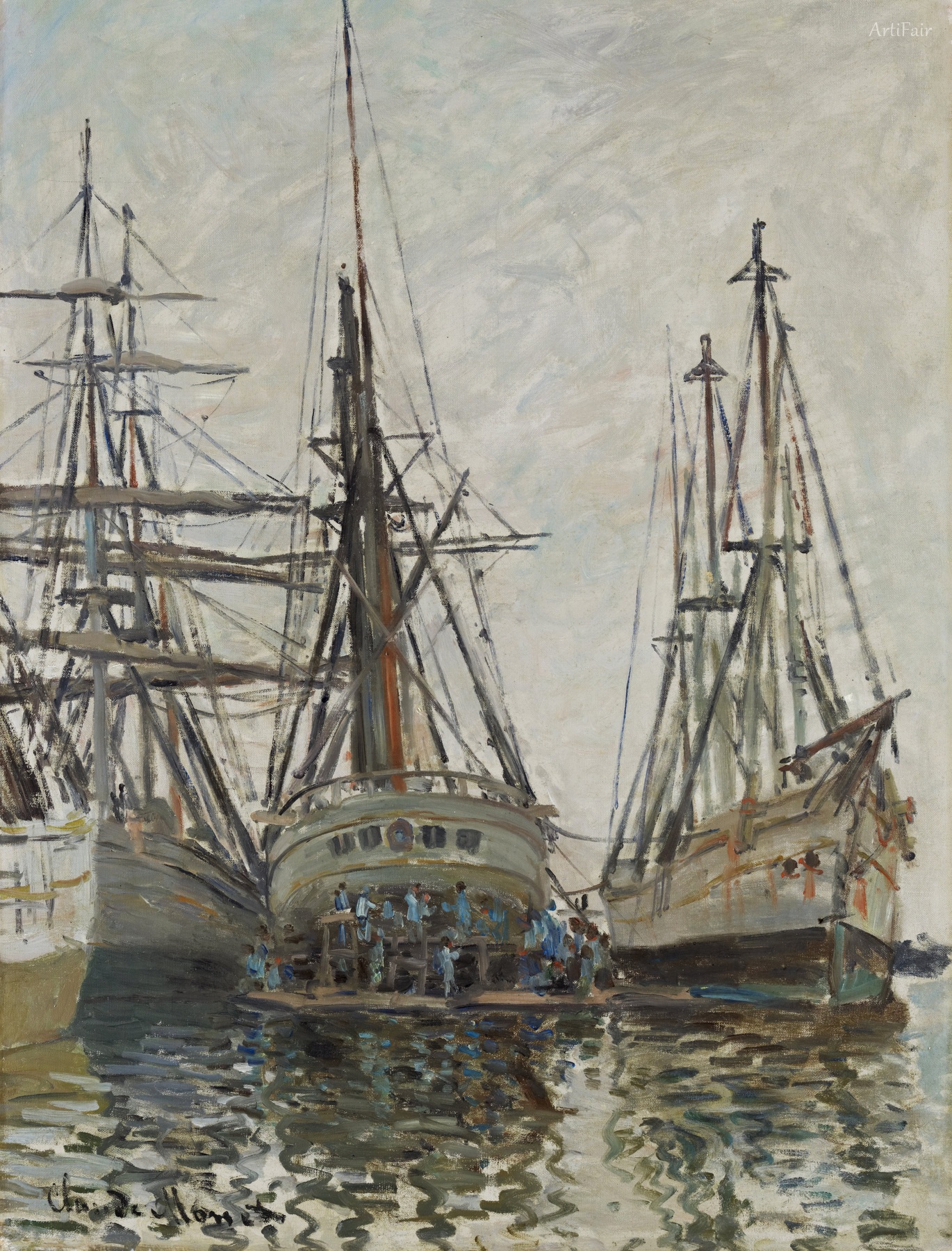 Boats in a Port