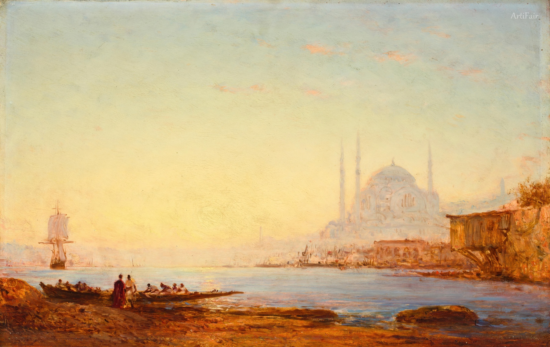 Constantinople, the Bosphorus