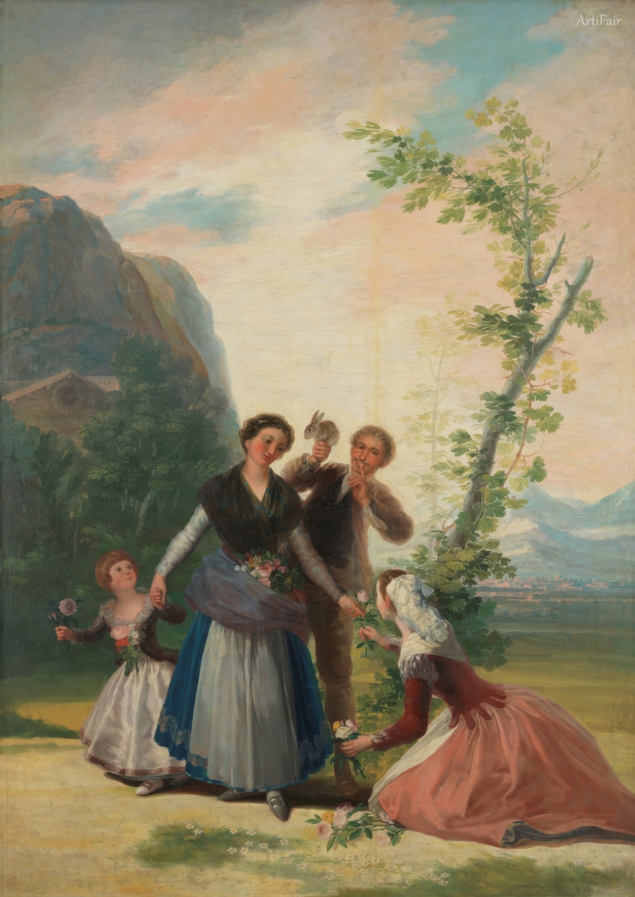 The Flower Girls or Spring