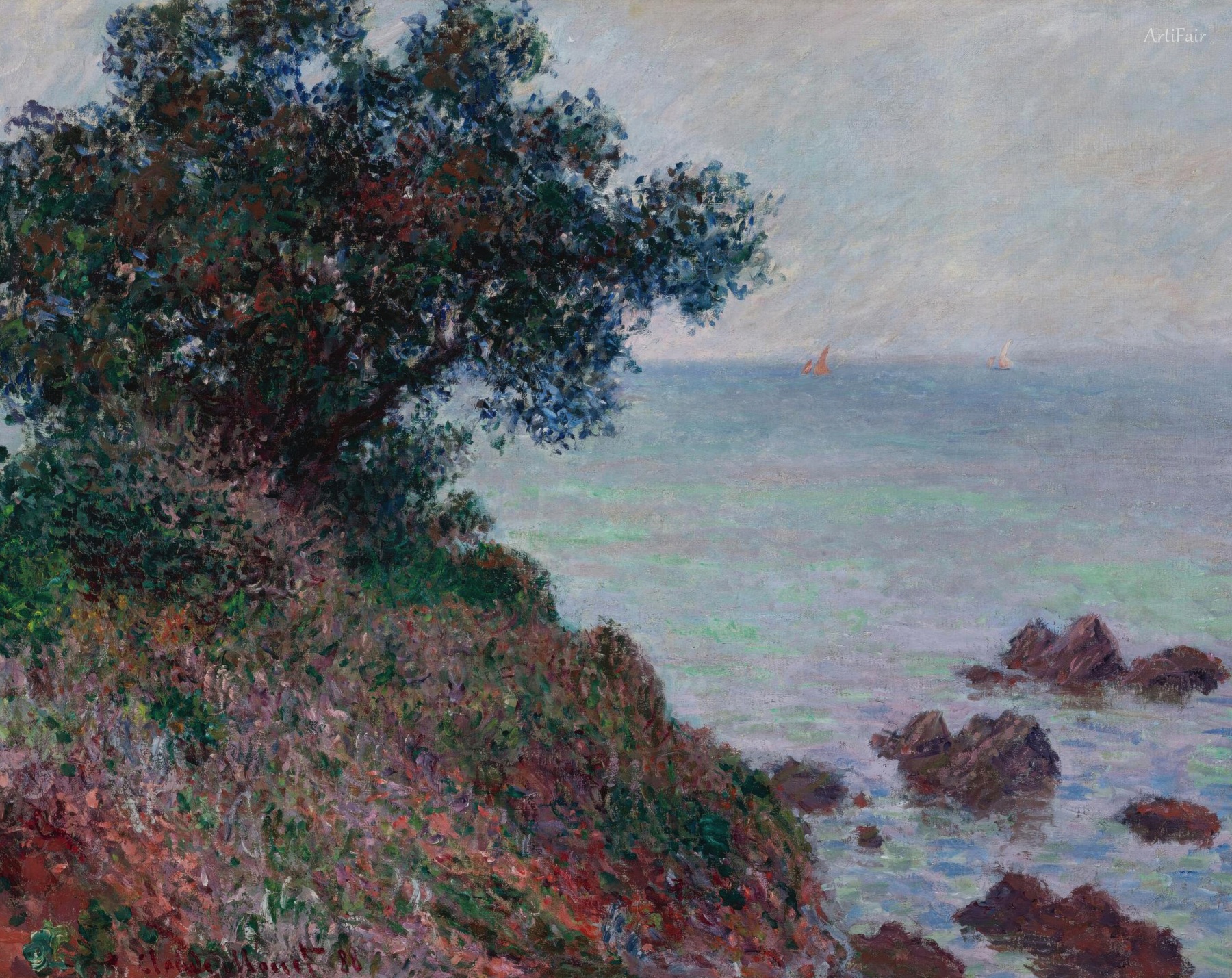 Coast of the Mediterranean, Grey Weather