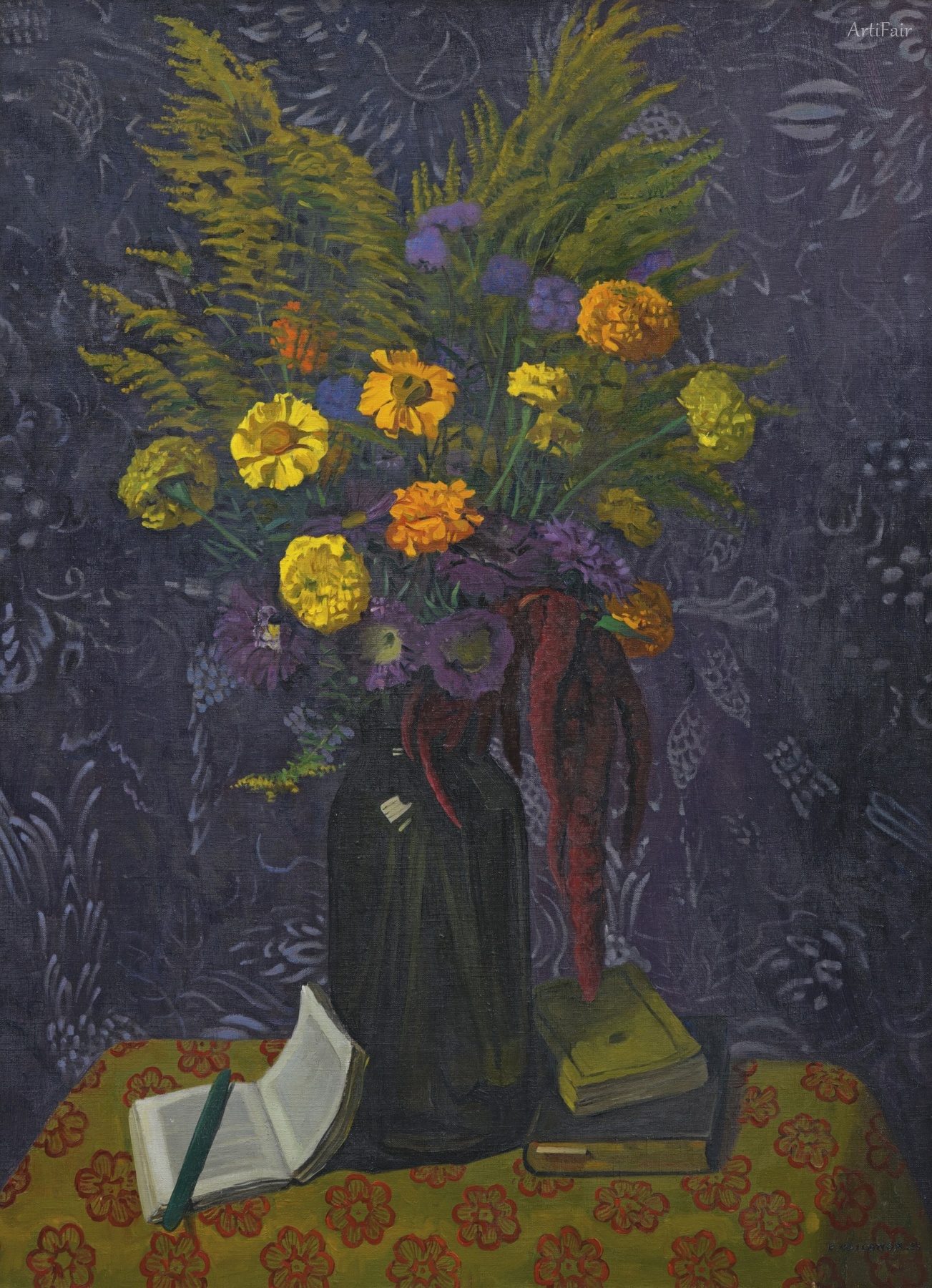 Marigolds and Goldenrod