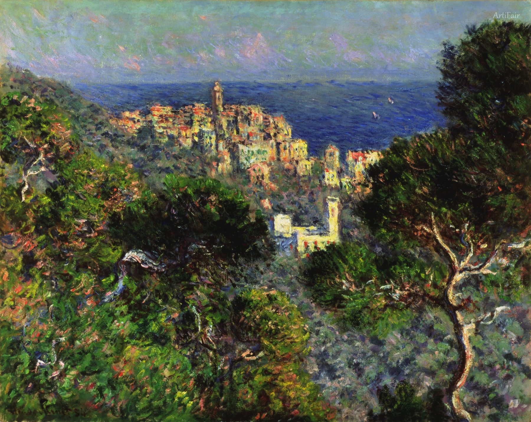 View of Bordighera