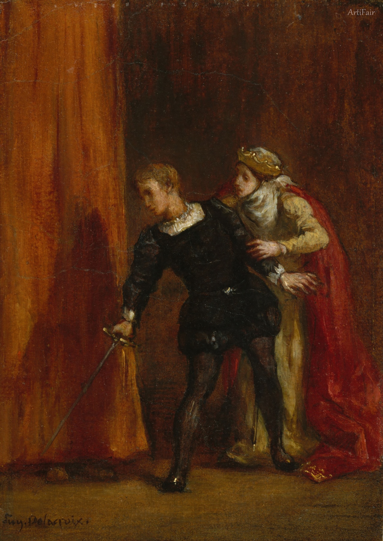 Hamlet and His Mother