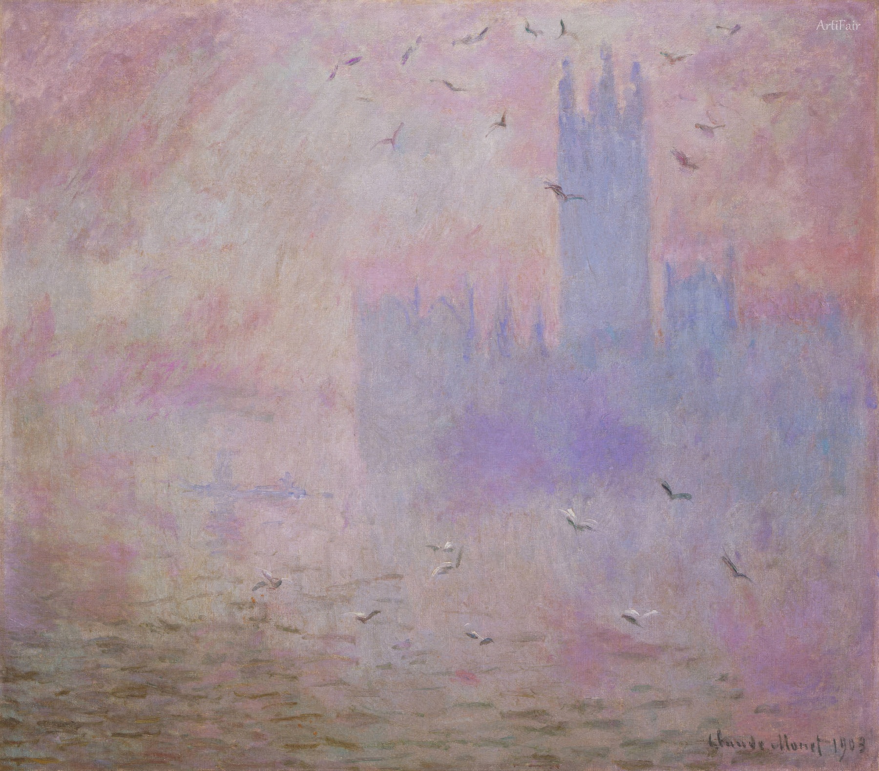 The Houses of Parliament, Seagulls
