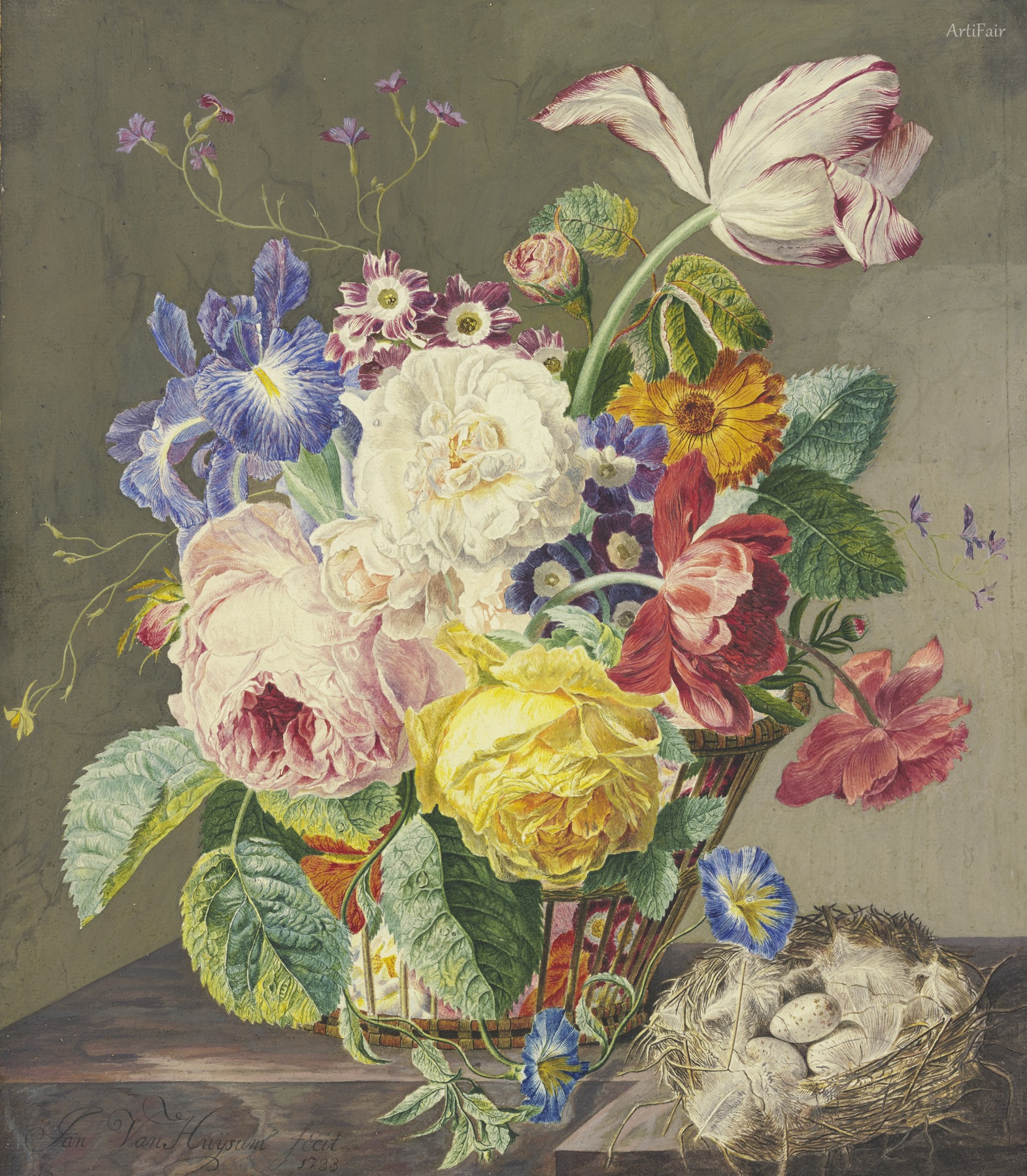 Kytice květin IRIS