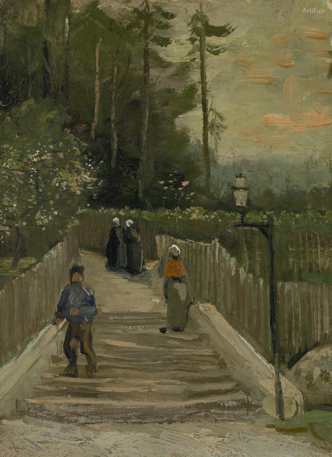 Cesta v Montmartre