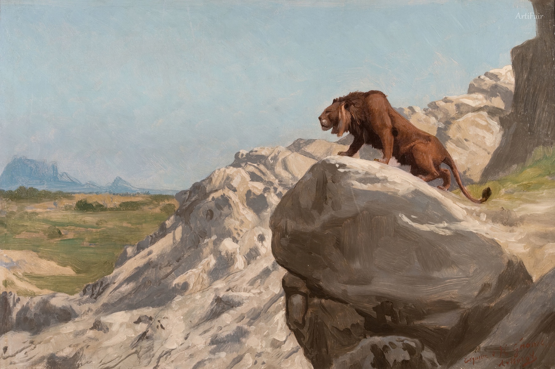 Lion on the Watch