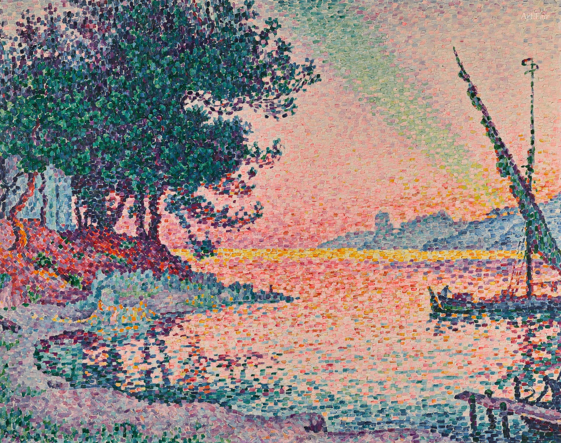 Saint-Tropez. Le rayon vert
