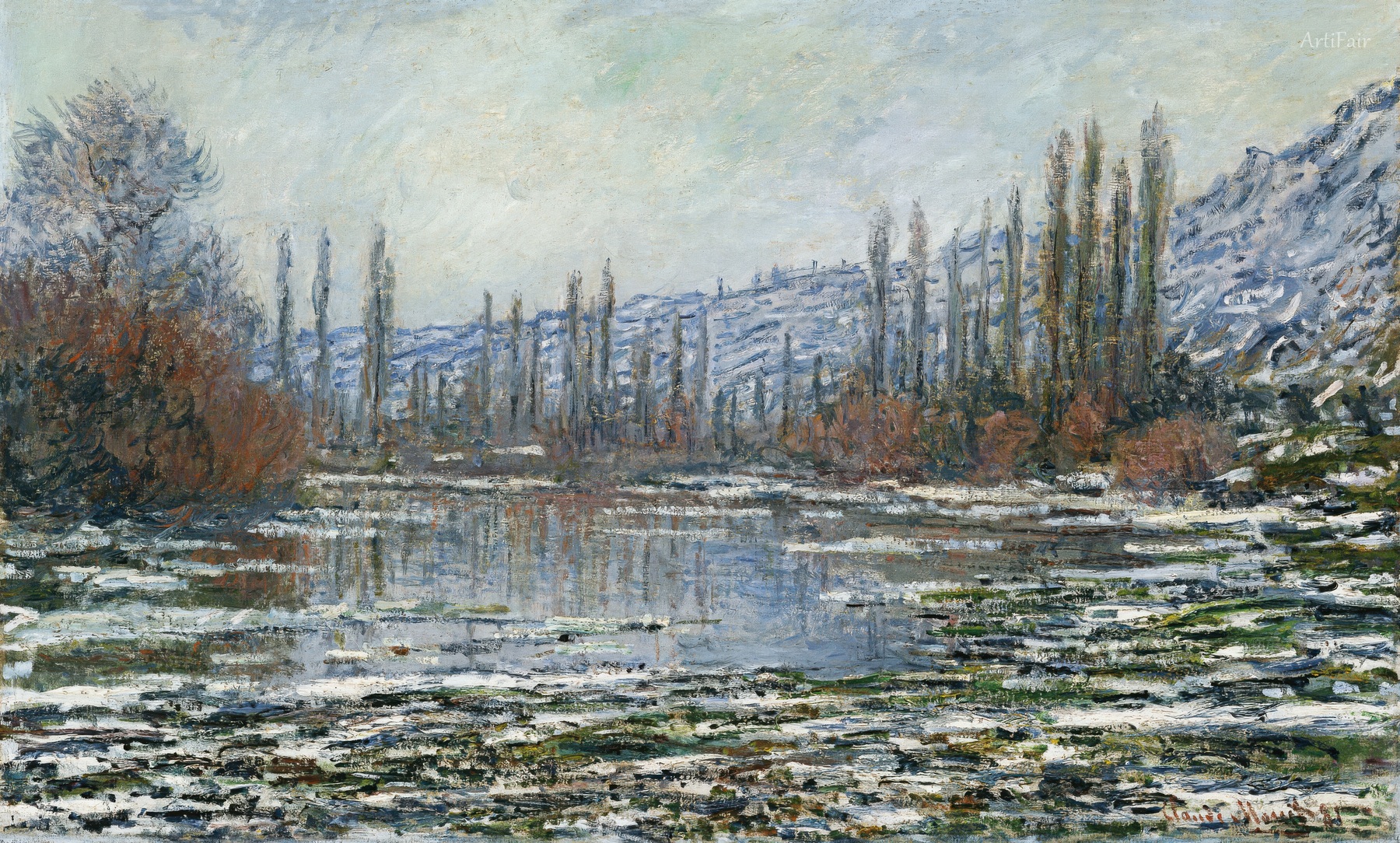 Tání ve VÉTHEUIL