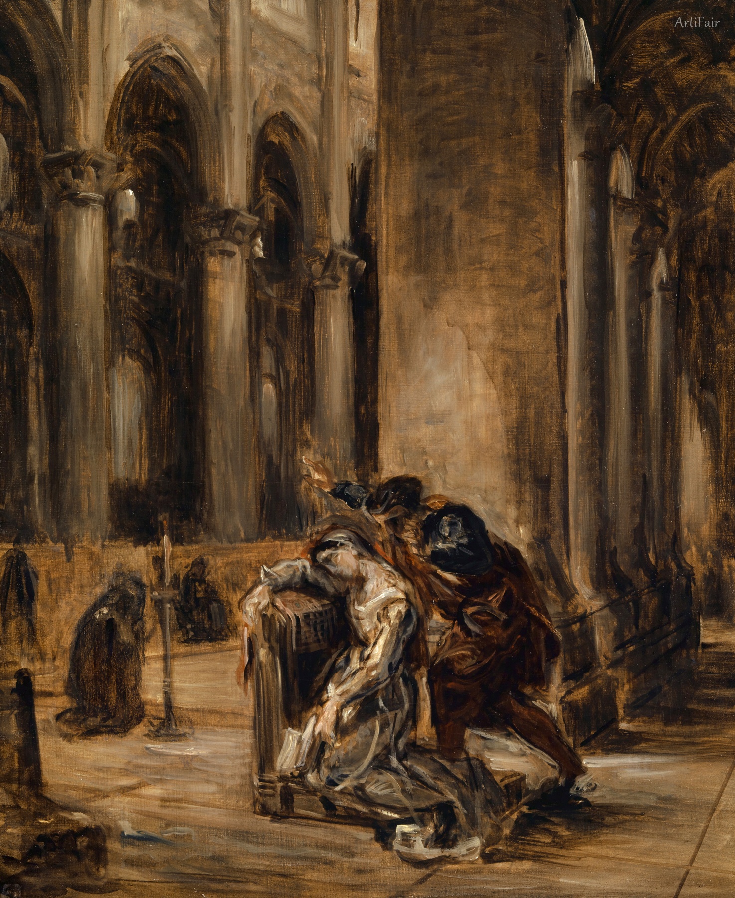 Marguerite in the Church