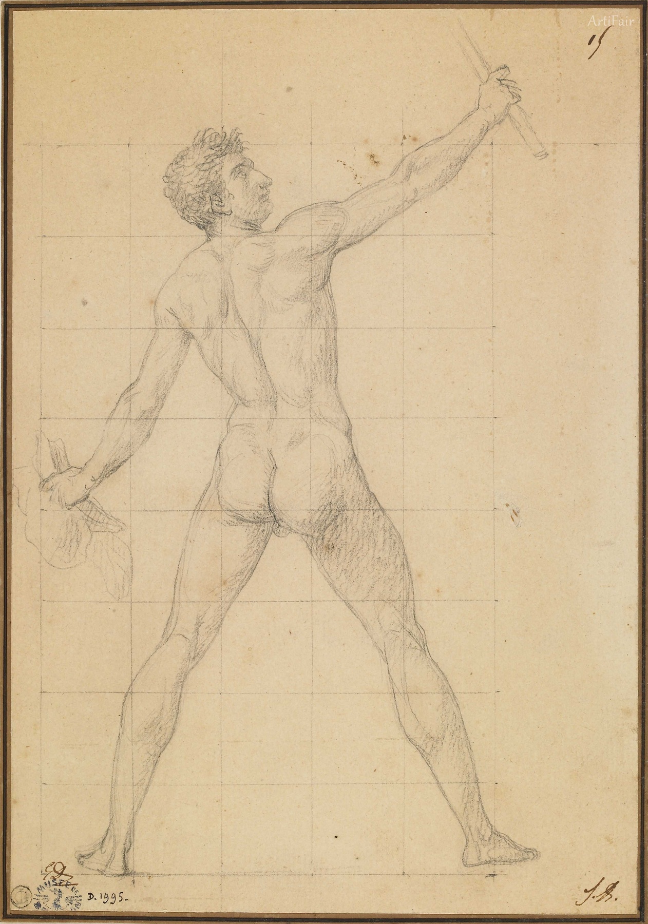 Study for the Figure of Marshal Murat