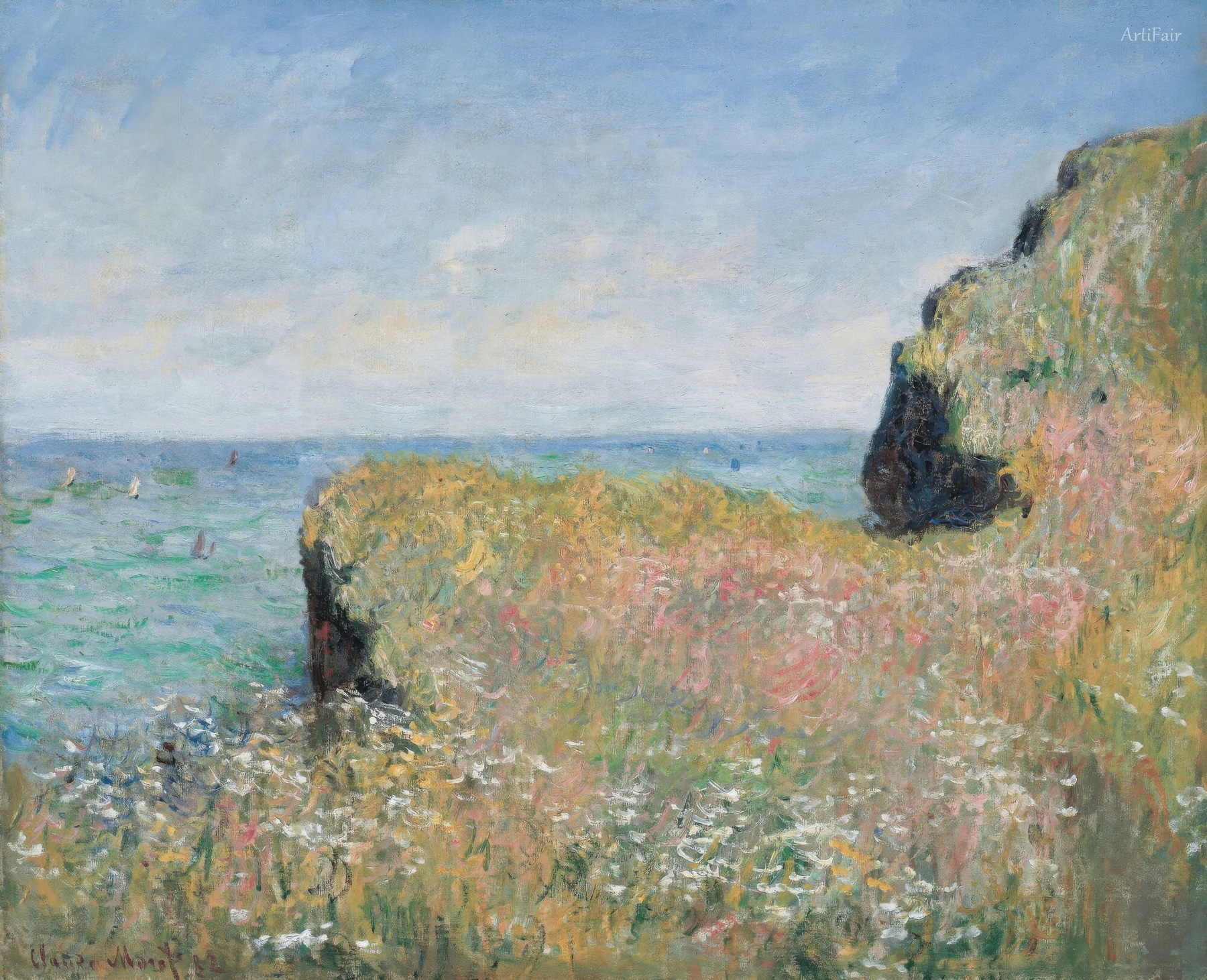 Edge of the Cliff, Pourville