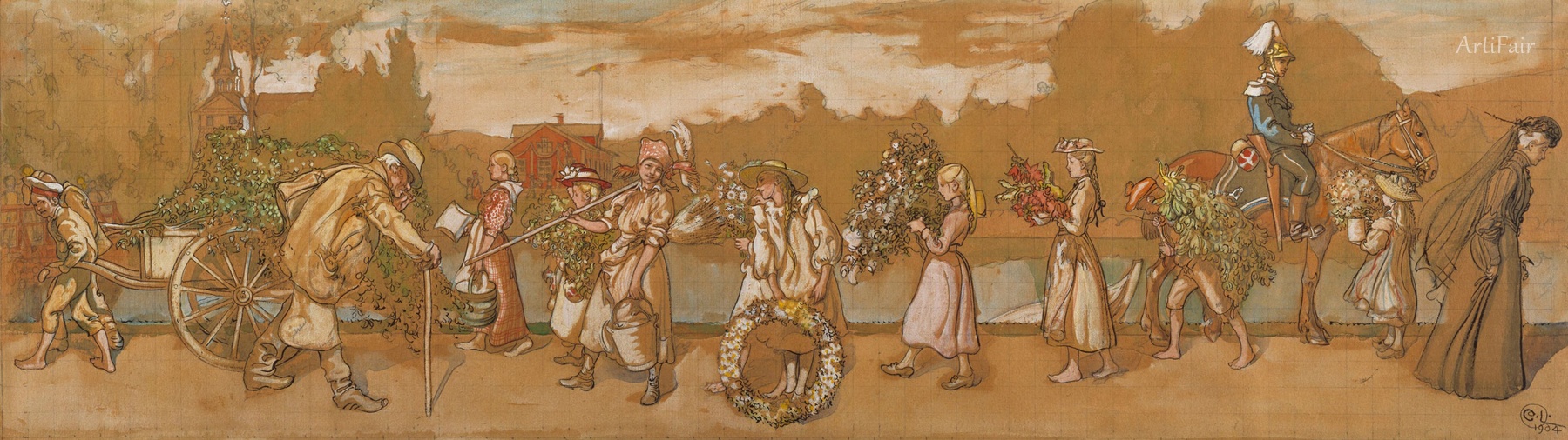 Outdoors Blows the Summer Wind 1904