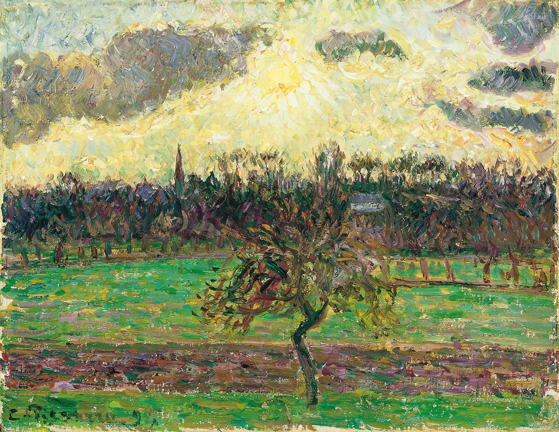 The Meadows at Éragny, Apple