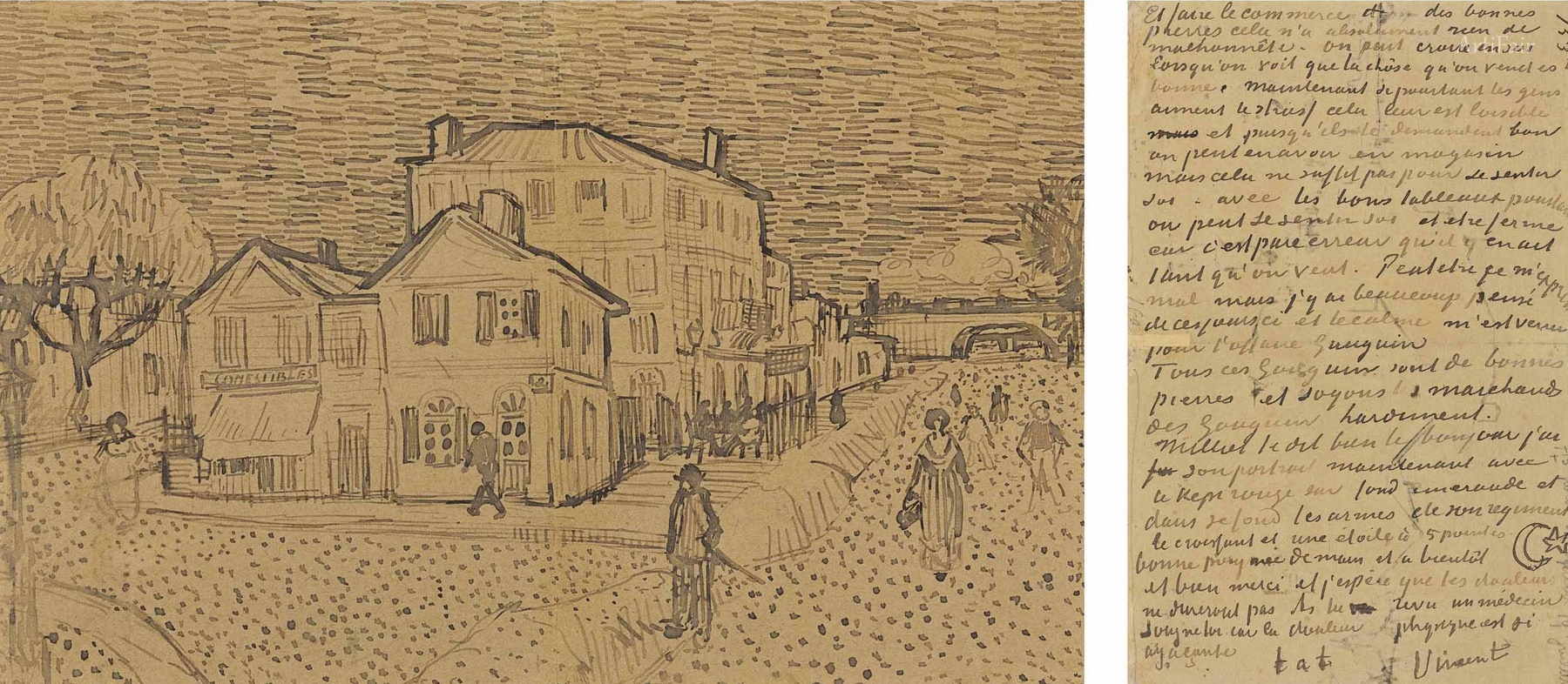 The Yellow House at Arles