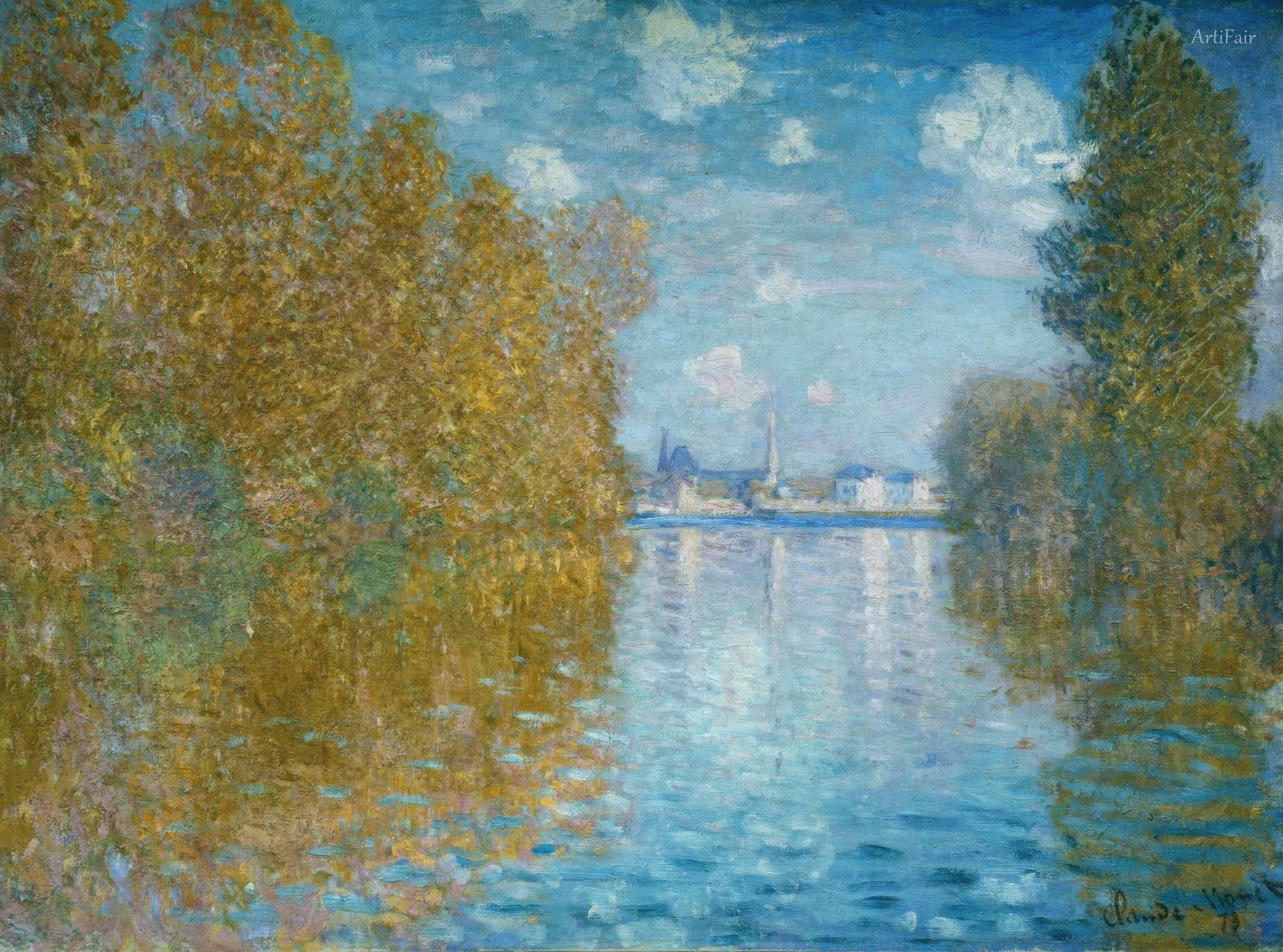 Autumn Effect at Argenteuil