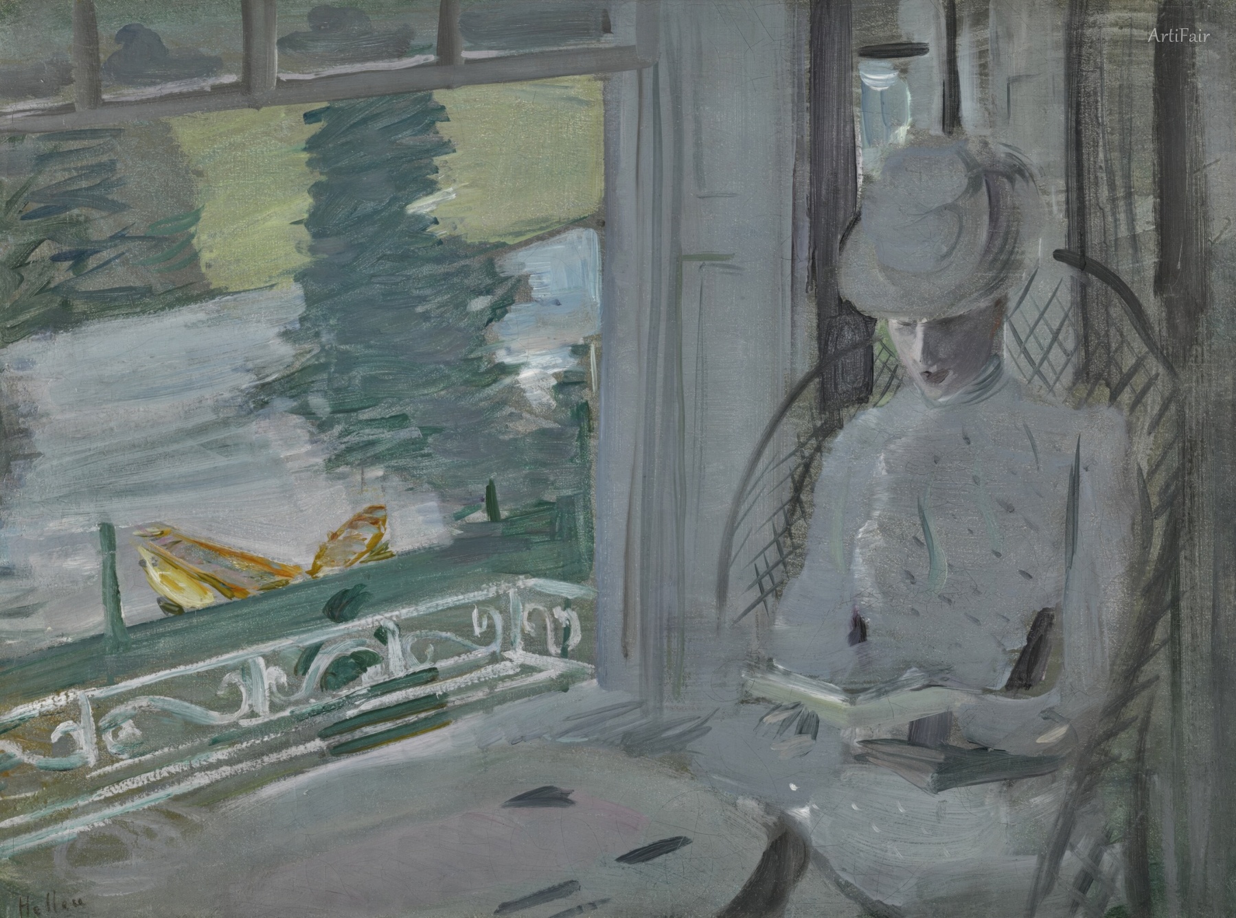 Madame Helleu at Fladbury at John Singer Sargent's