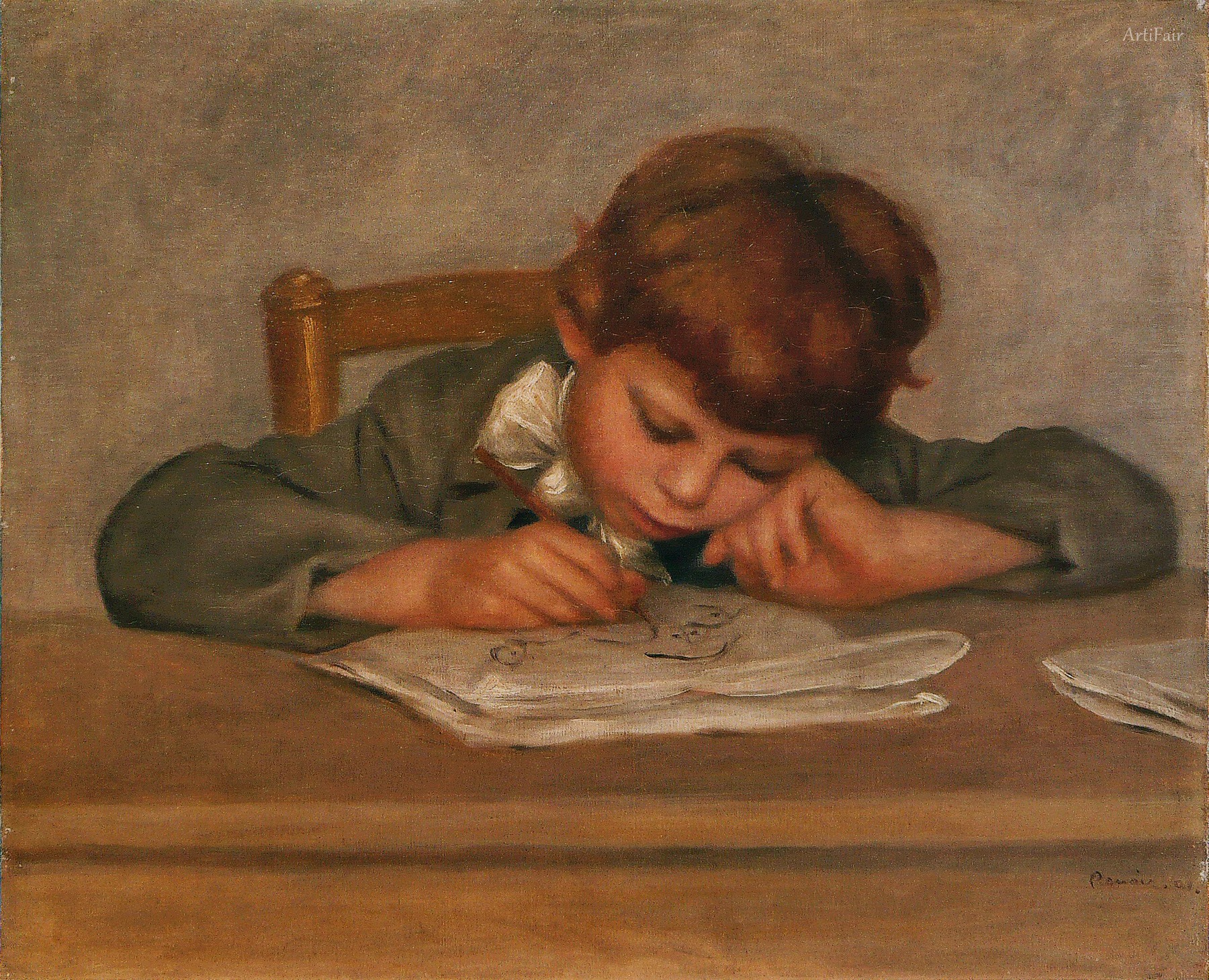 Boy Drawing