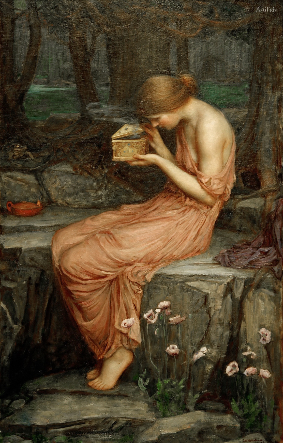 Psyche Opening The Golden Box