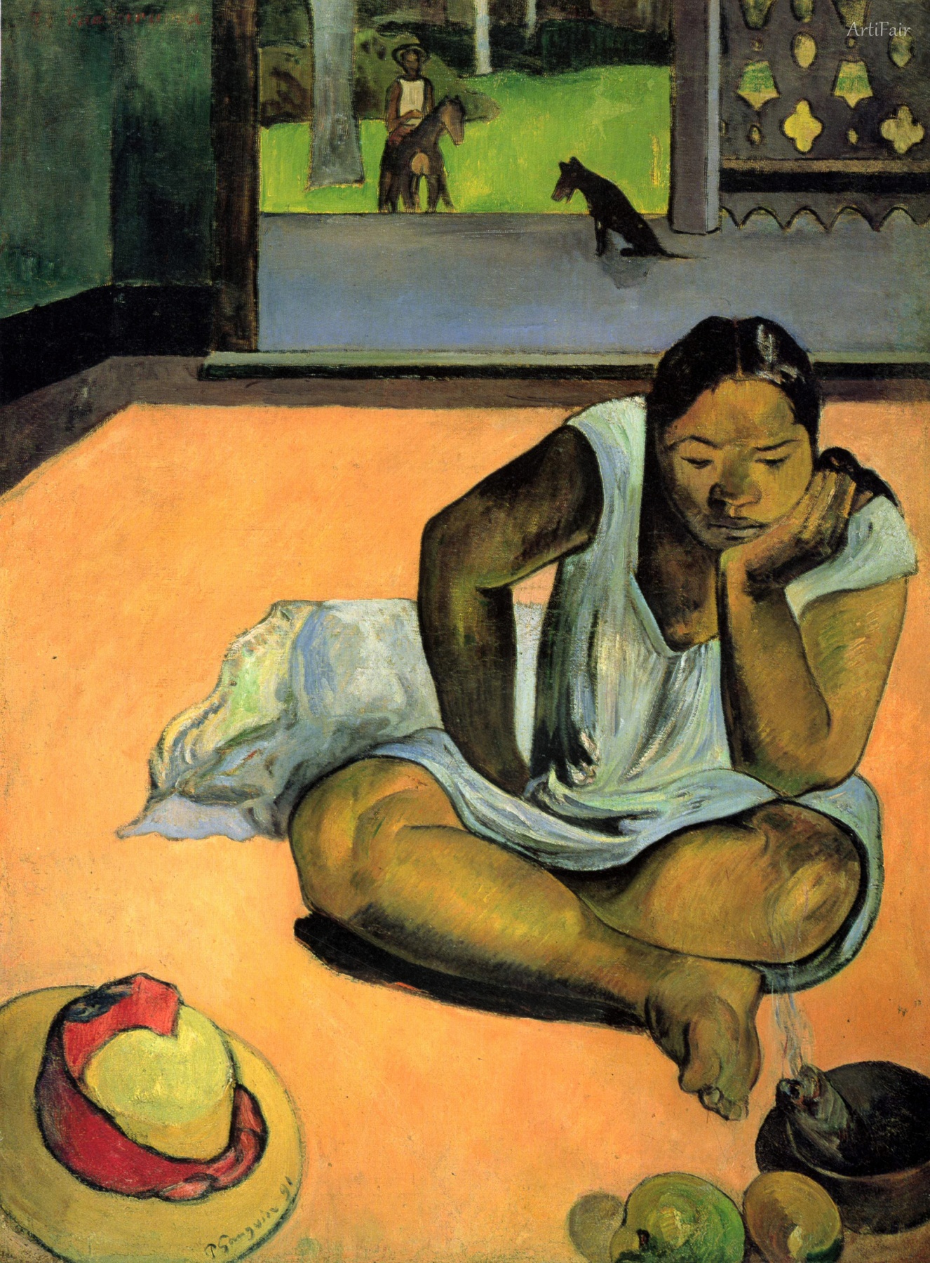 The Brooding Woman