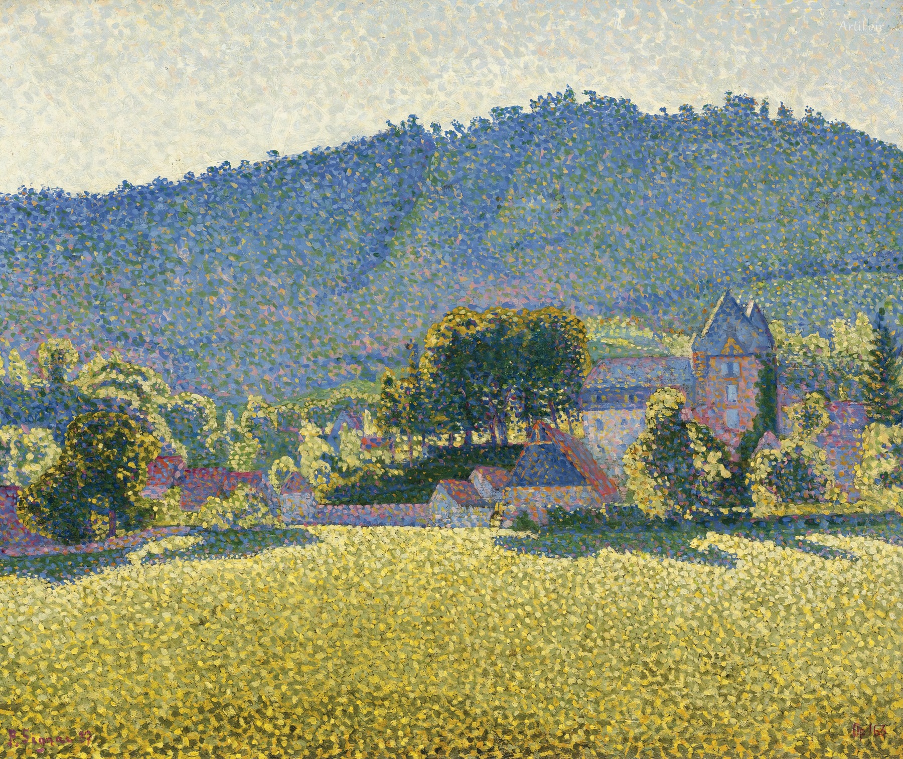Comblat-le-Château. Údolí