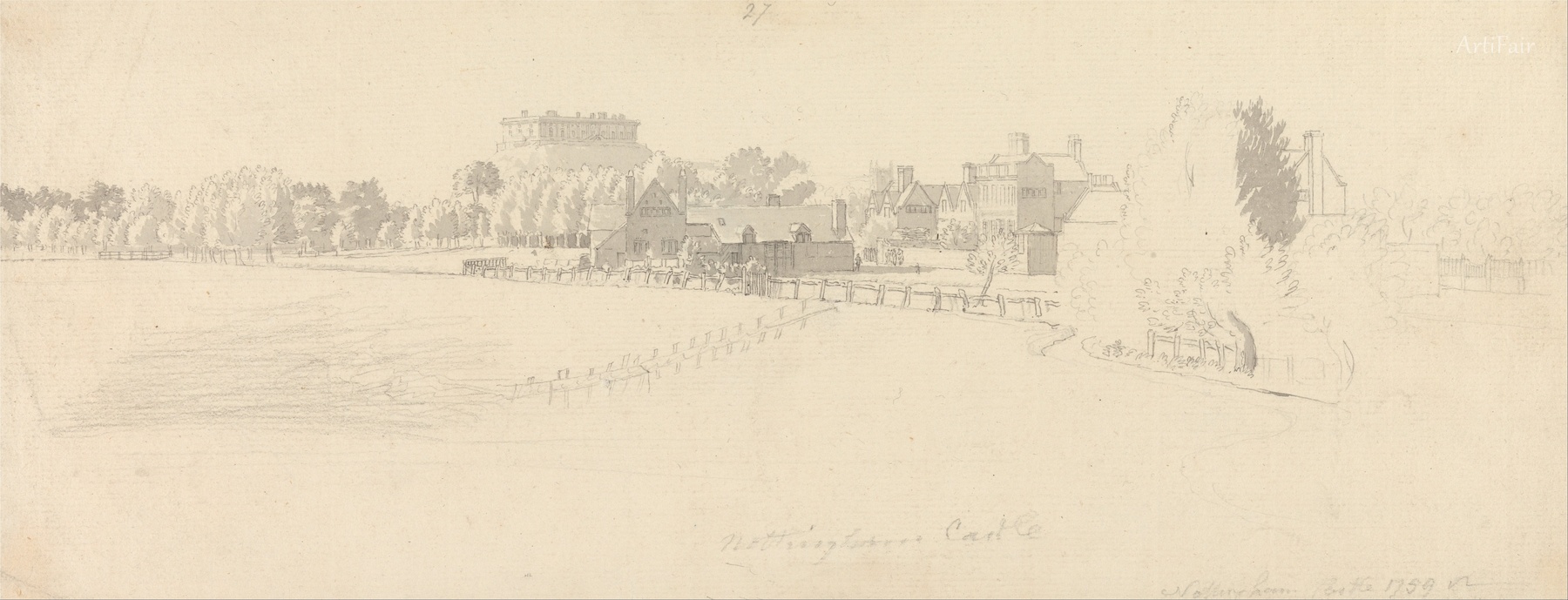 Nottingham Castle 1759