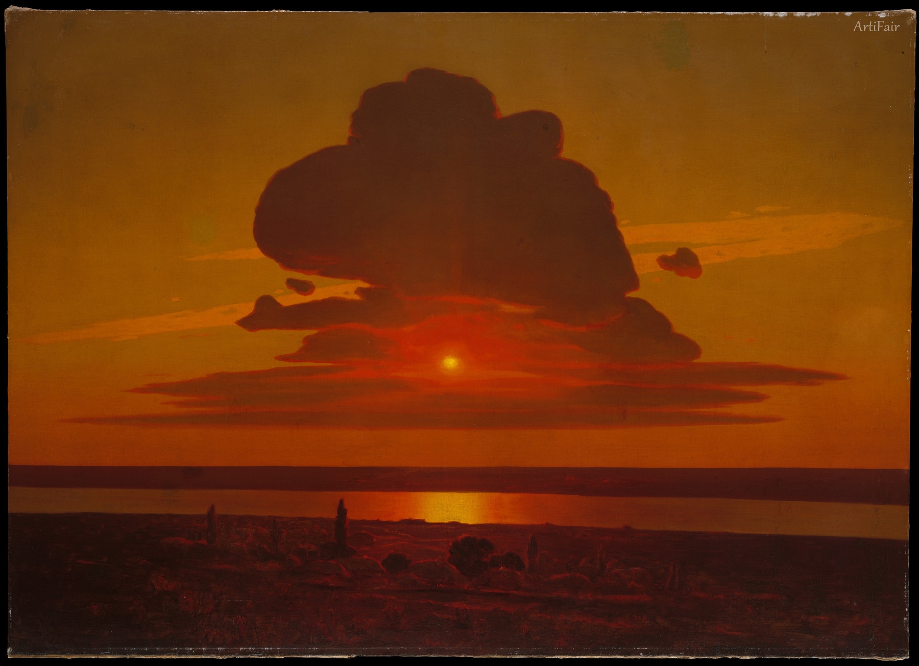 Red Sunset 1905