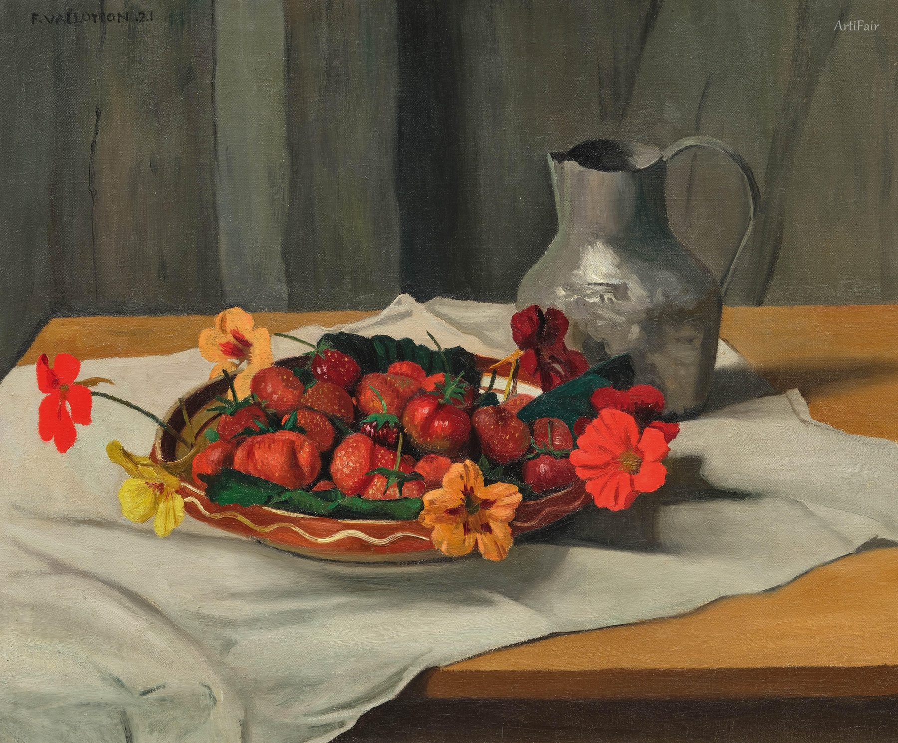 Plate of Strawberries