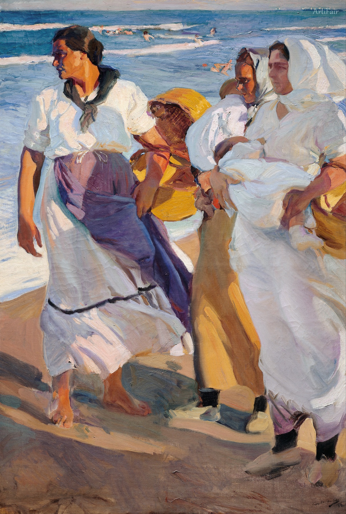 Fisherwomen from Valencia 1905