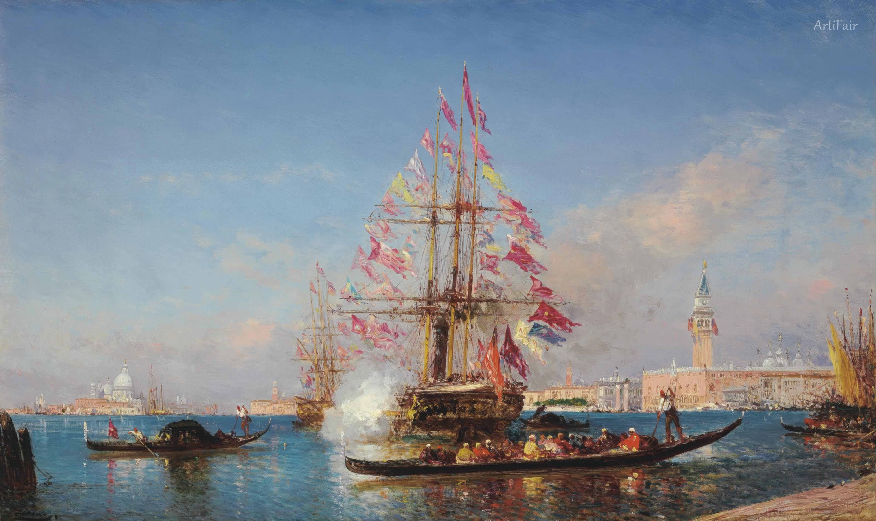 Coup de canon, Venice