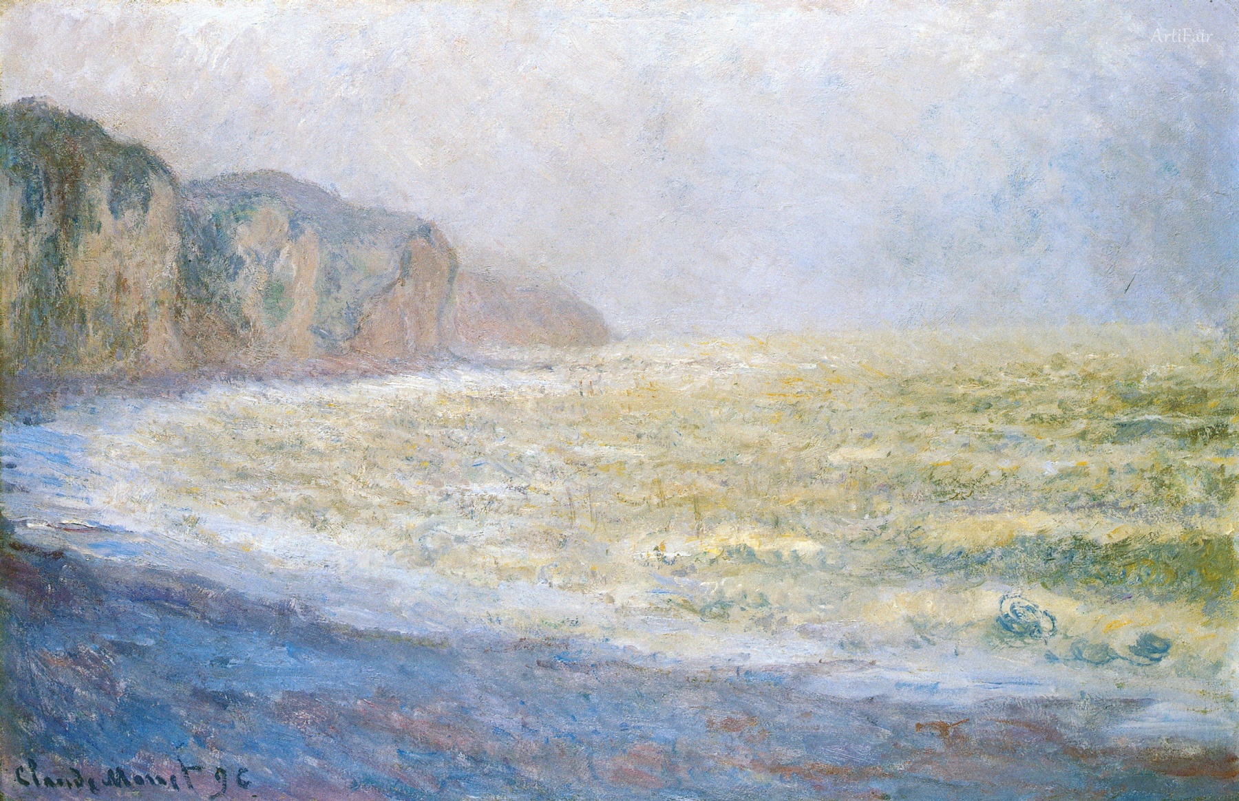 Útes v Pourville