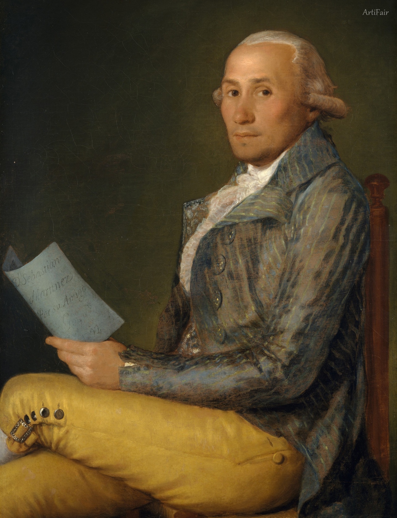 Portrait of Sebastián Martínez