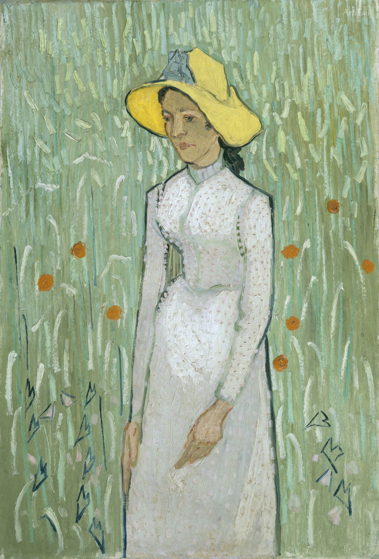 Girl in White