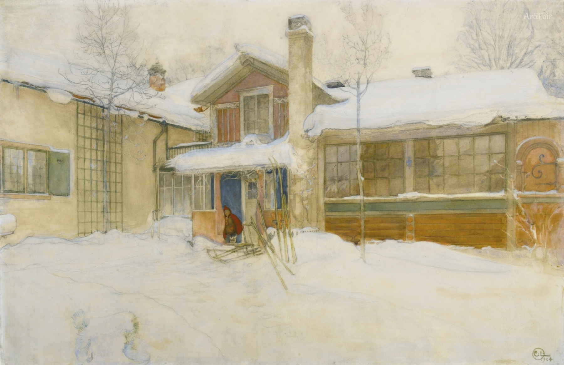 My Country Cottage in Winter