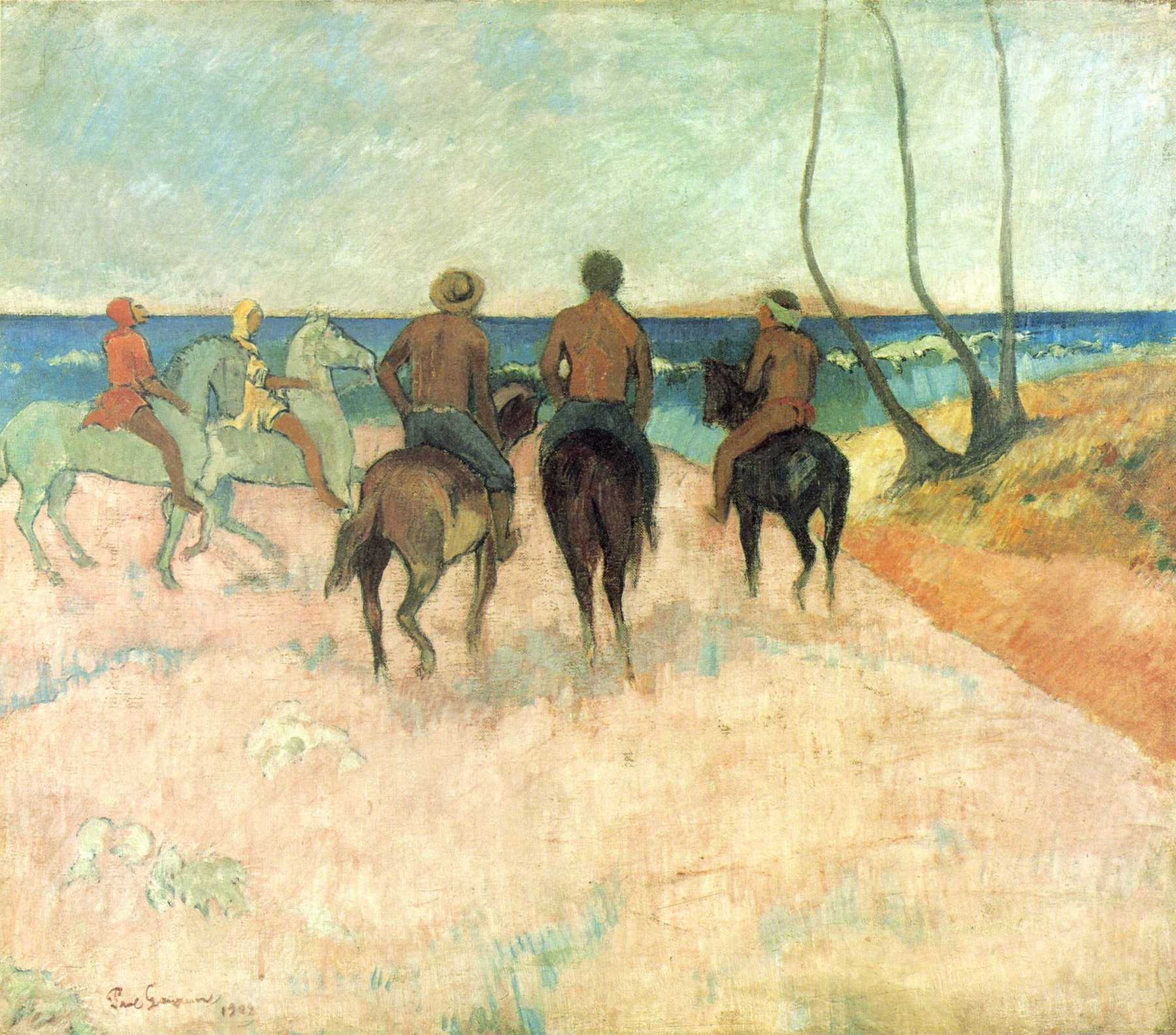Riders on the Beach