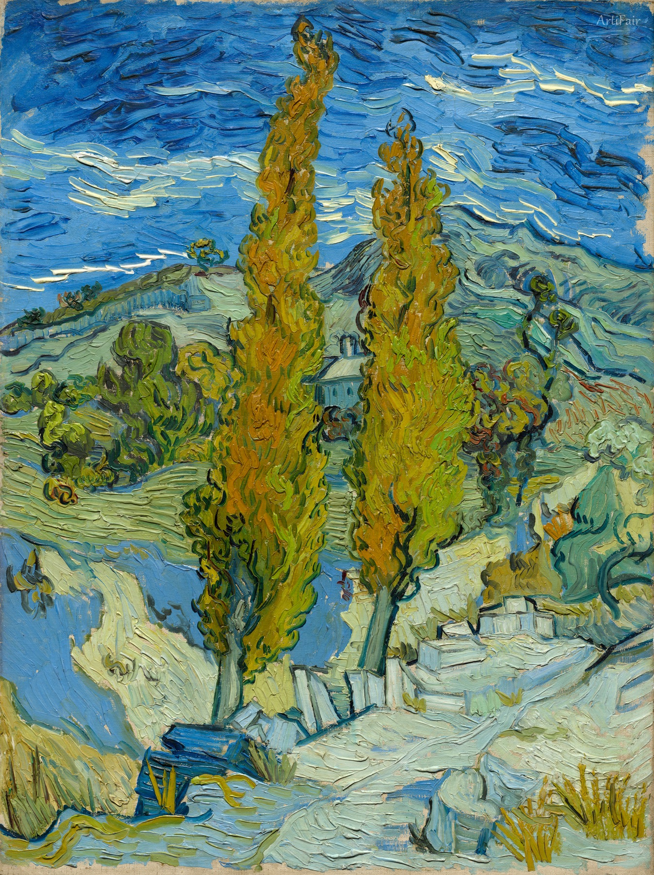The Poplars at Saint-Rémy