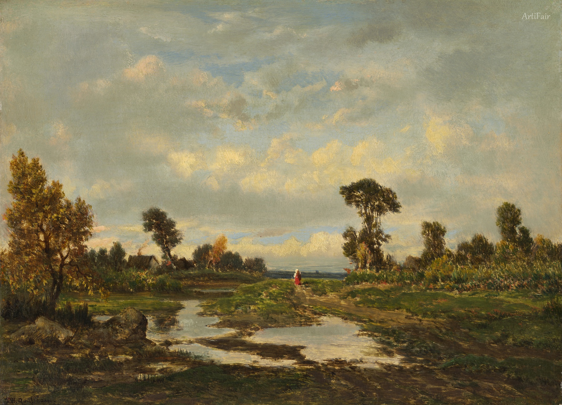 La fattoria (Cottage al bordo di un marsh)