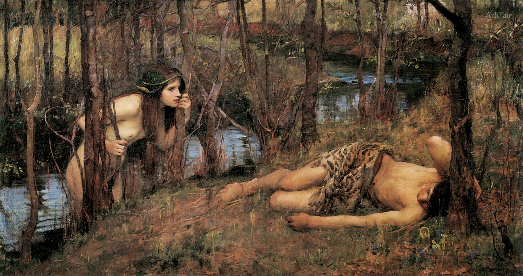 Hylas with a Nymph