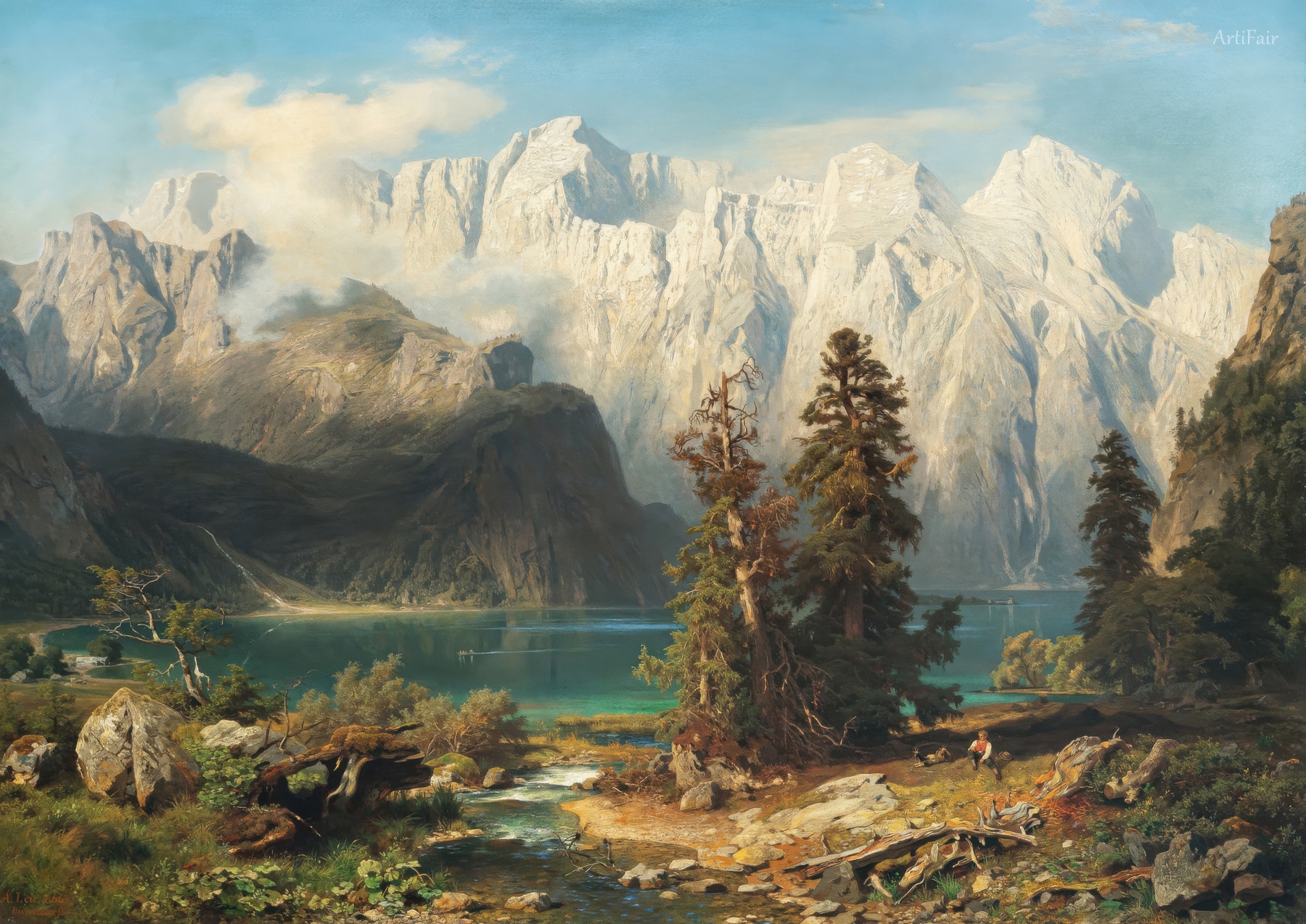 Königssee s Watzmannem