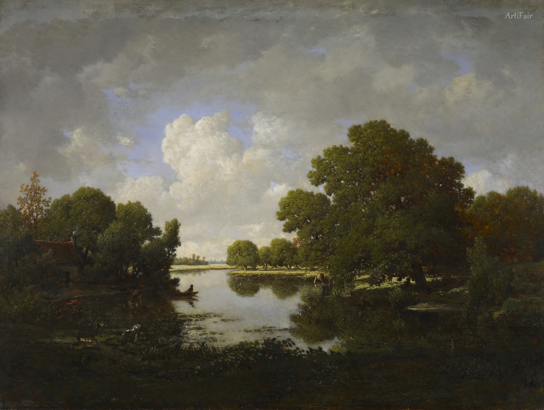 The Banks of the Bouzanne River
