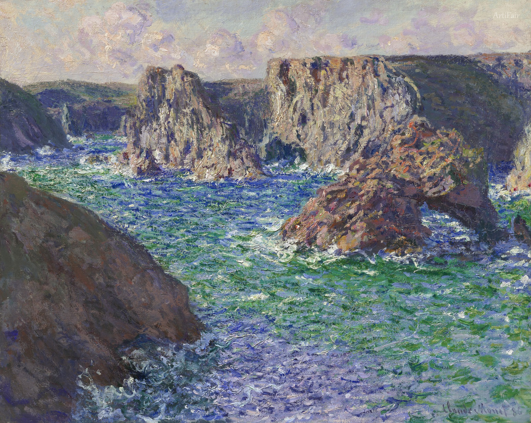 La Roche Guibel, Port-Domois